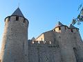 Carcassone Castle towers
